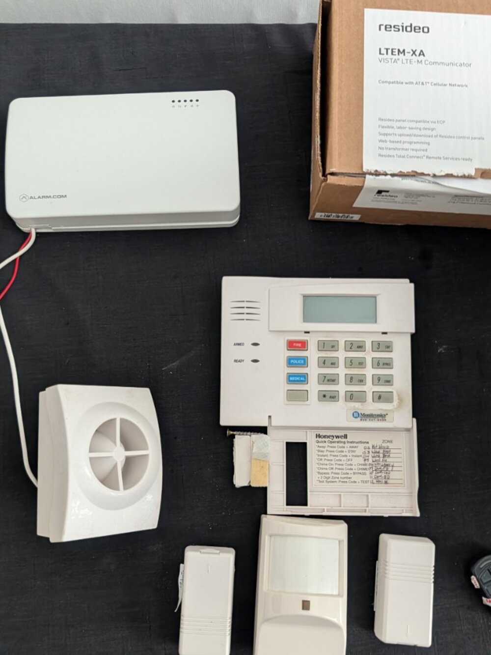 Honeywell system for parts